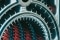 Detailed view of a low temperature oil boiler