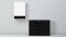 Vitocal 250-SH hybrid heat pump: indoor unit in white and outdoor unit in black