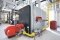 Vitoplex 300 peak load boiler at Kiesel GmbH logistics centre