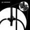 This image shows the hose mode of the Vitowell easy Rainshower Premium Set (Matt Black).
