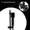 This image shows hand shower mode of the Vitowell easy Rainshower Premium Set (Matt Black).