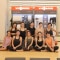 Image of participants at the EcoCharm Hot Yoga event.